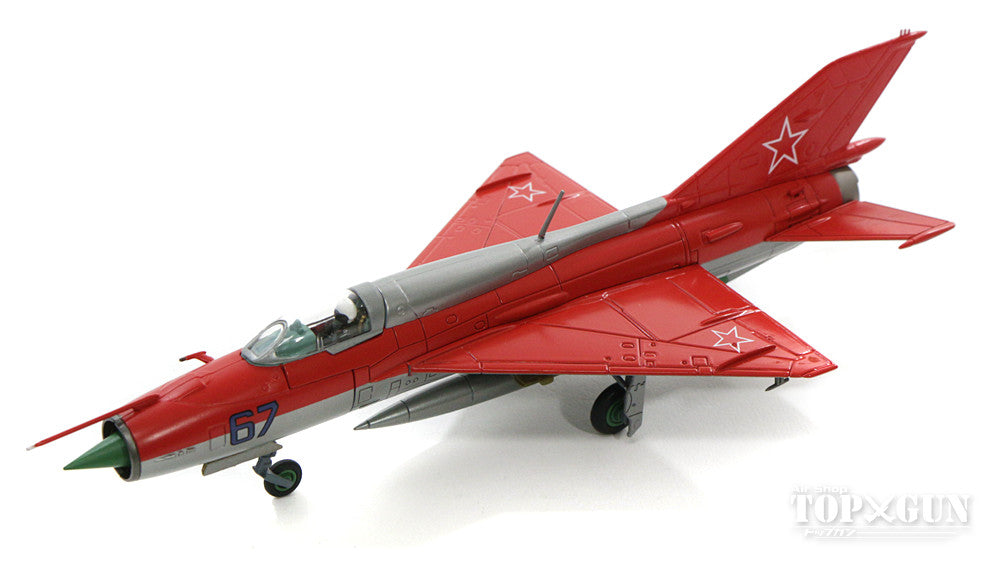 MIG-21PFM Soviet Air Force Acrobatic Team Kubinka Air Base 1967 #67 1/72 [HA0189]