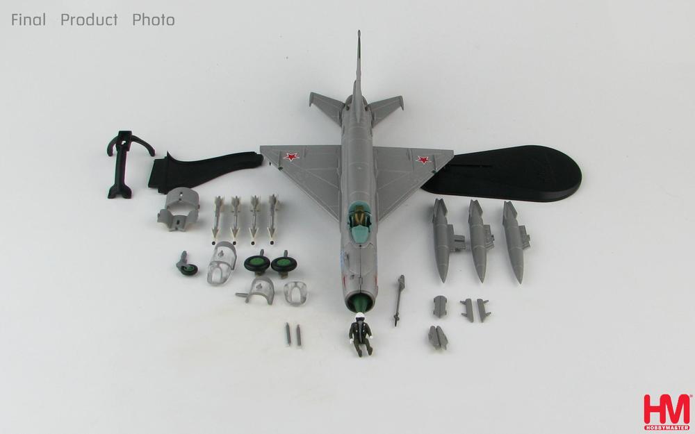 MiG-21SMT Soviet Air Force 296th Fighter Aviation Regiment Altenburg Base, East Germany 1980 #60 1/72 [HA0196]