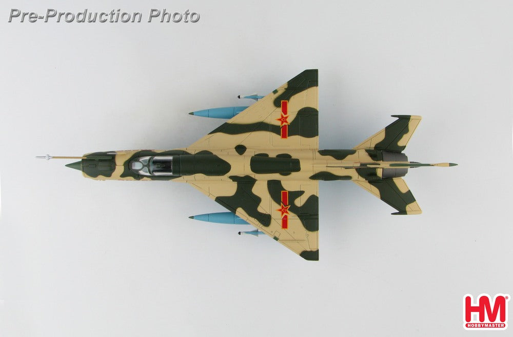 Attack Type 7 (J-7III/MiG-21MF) Chinese People's Liberation Army Air Force 29th Air Division Quzhou Base/Zhejiang Province 1998 #30065 1/72 [HA0198]