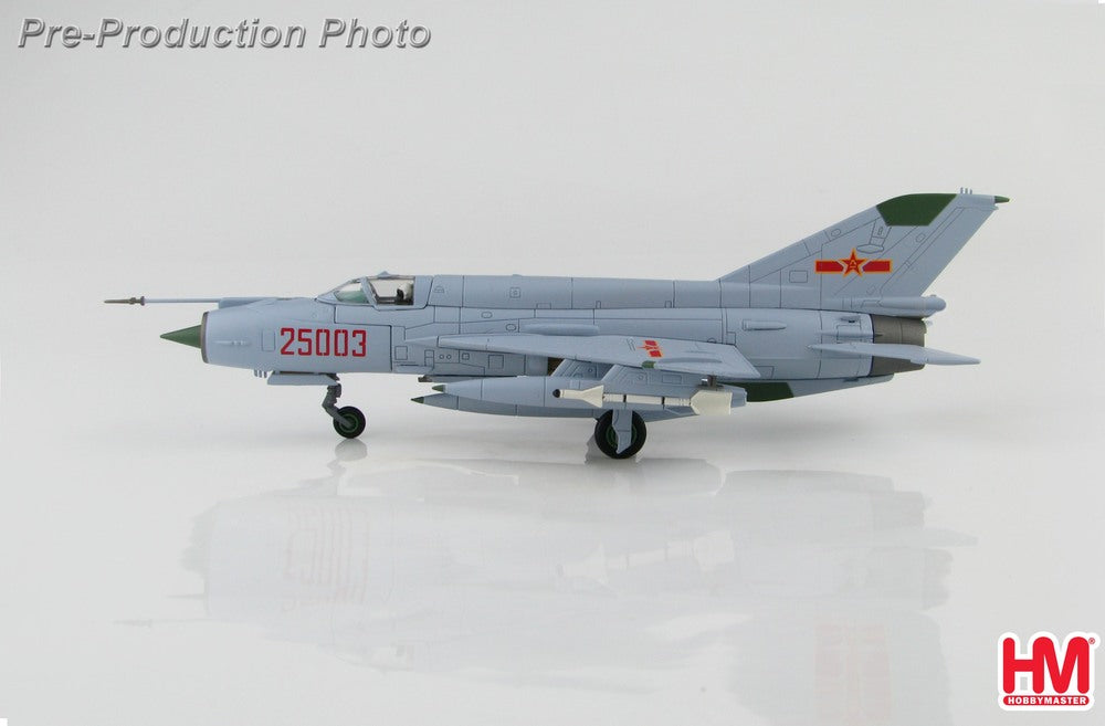 J-7IIIA/MiG-21MF, 15th Air Division, People's Liberation Army Air Force, Datong (Huairen) Base, Shanxi Province, 1997 #25003 1/72 [HA0199]