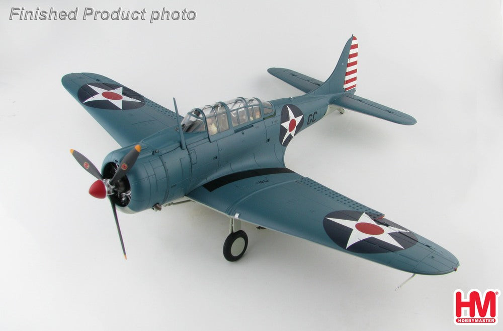 SBD-2 Dauntless, US Navy 6th Reconnaissance Squadron, Lt. Colonel Howard Young (Enterprise Wing Commander), aircraft on board the aircraft carrier Enterprise at the time of the attack on Pearl Harbor, 1941 GC 1/32 [HA0211]