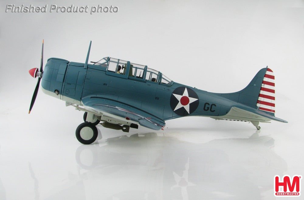 SBD-2 Dauntless, US Navy 6th Reconnaissance Squadron, Lt. Colonel Howard Young (Enterprise Wing Commander), aircraft on board the aircraft carrier Enterprise at the time of the attack on Pearl Harbor, 1941 GC 1/32 [HA0211]