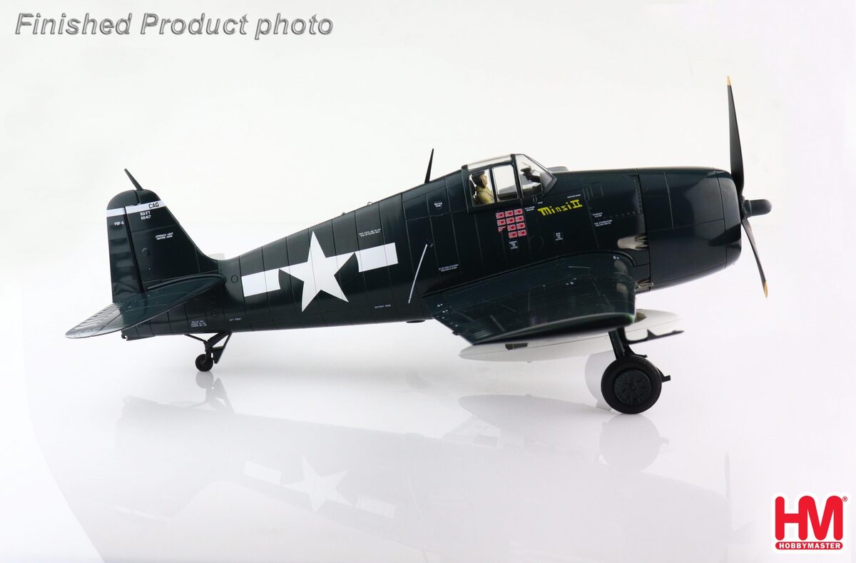 絶版新品　ホビーマスター 1/72 F6F-5 空母エセックス Minssi Ⅲ Hobby Master F6F-5 アメリカ海軍 第15空母航空団 第15戦闘飛行