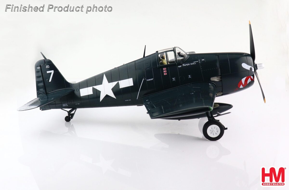 F6F-5 アメリカ海軍 第27戦闘飛行隊 空母プリンストン搭載 44年 「Paper Doll」 #7 1/32 [HA0309]