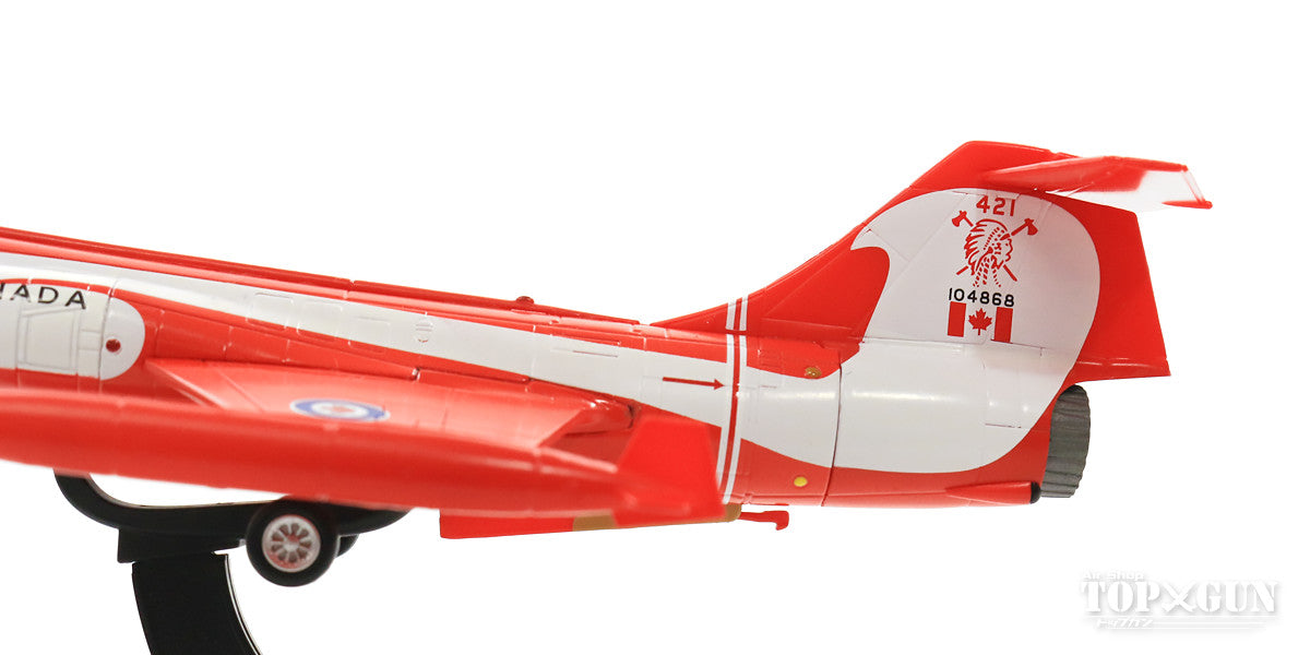 CF-104 Royal Canadian Air Force No. 421 Squadron Special Paint "Flying Coke Bottle" 1981 #104868 1/72 [HA1037]