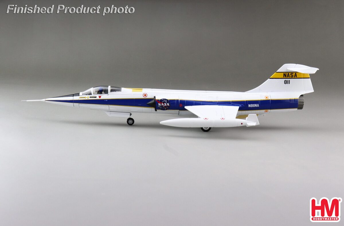 F-104N NASA National Aeronautics and Space Administration High Speed ​​Test Flight Chase Aircraft Dryden Flight Research Center Edwards Field 1979 N811NA 1/72 [HA1047]