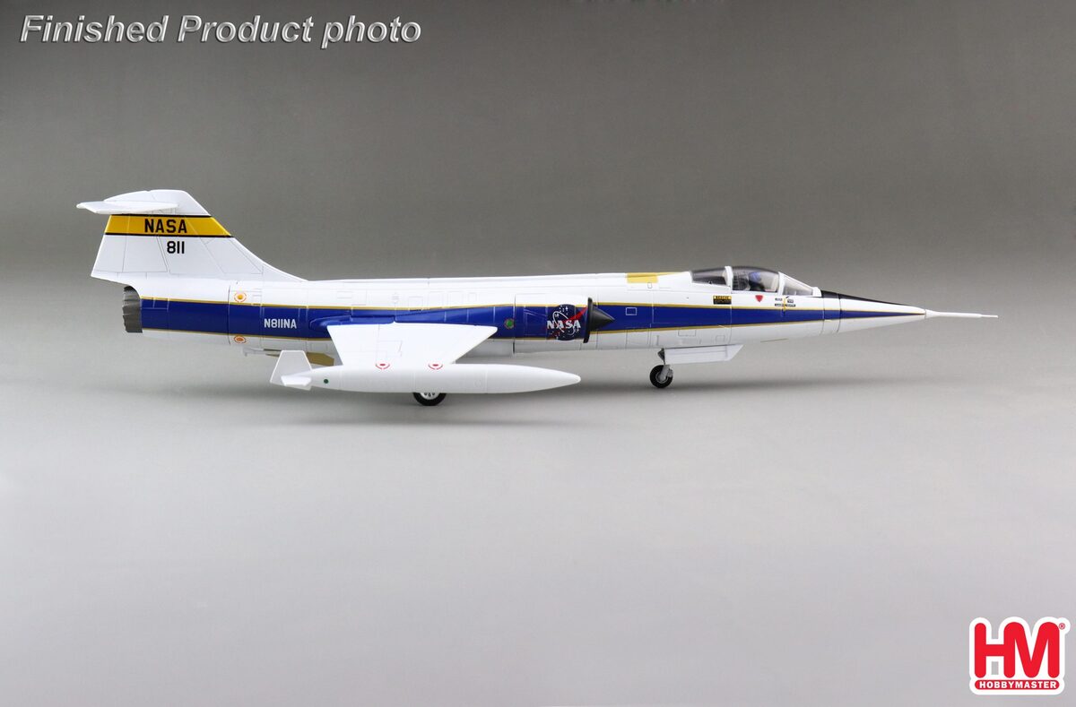 F-104N NASA National Aeronautics and Space Administration High Speed ​​Test Flight Chase Aircraft Dryden Flight Research Center Edwards Field 1979 N811NA 1/72 [HA1047]