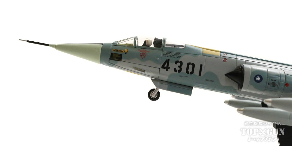 F-104G Republic of China Air Force (Taiwan Air Force) 3rd Tactical Fighter Regiment 7th Fighter Squadron Ching Chuang Kang Air Base 1990s #4301/#82-12250 1/72 [HA1069]