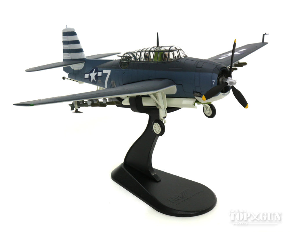 TBM-3 Avenger, US Navy Task Force 58, Torpedo Squadron 12, USS Randolph, "White 7", 1945, 1/72 scale [HA1220]