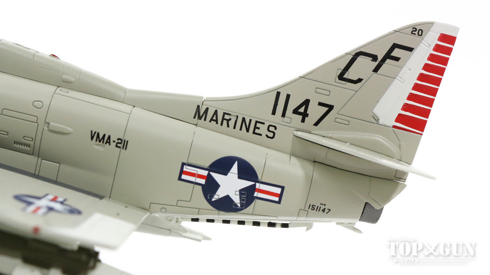 A-4E Skyhawk, USMC 211th Marine Attack Squadron "Wake Island Avengers", Vietnam War, Chu Lai Air Base, South Vietnam, 1968 #151147/CF20 1/72 [HA1426]