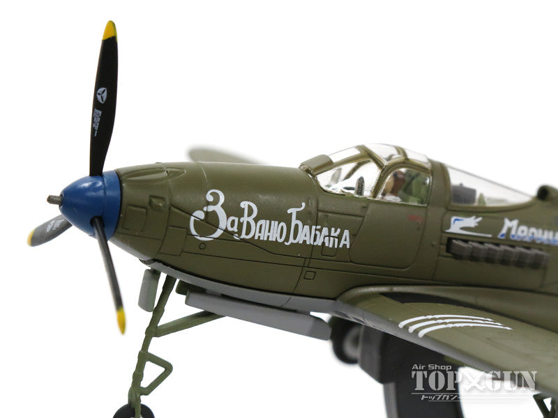 P-39N Airacobra Soviet Air Force 100th Guards Fighter Regiment Gregory Ustinovich Dolnikov's aircraft 1945 "White 01" 1/72 [HA1714]