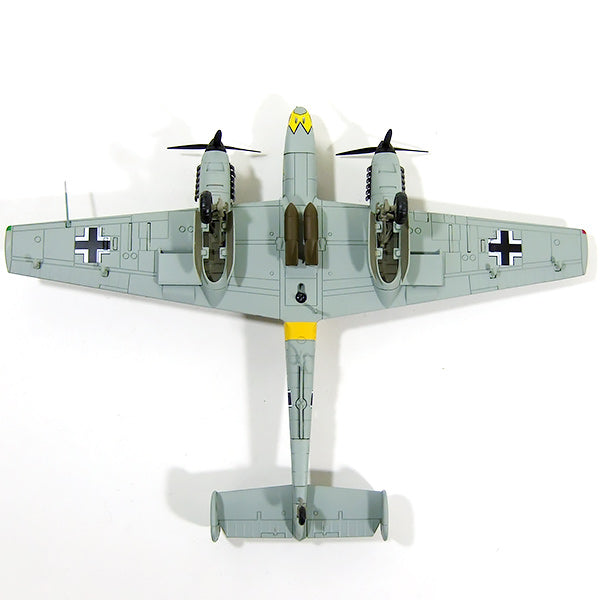 Bf110E German Air Force 1st Jagdgeschwader 4th Squadron Eastern Front Winter 1941 S9+AM 1/72 [HA1811]