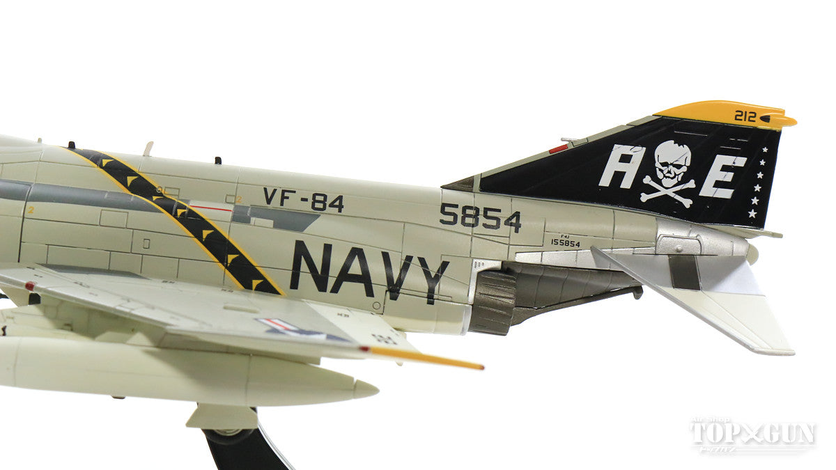 F-4J アメリカ海軍 第84戦闘飛行隊 「ジョリーロジャース」 空母フランクリン・D・ルーズベルト搭載 72年頃 #155854/AE212  1/72 [HA19004]