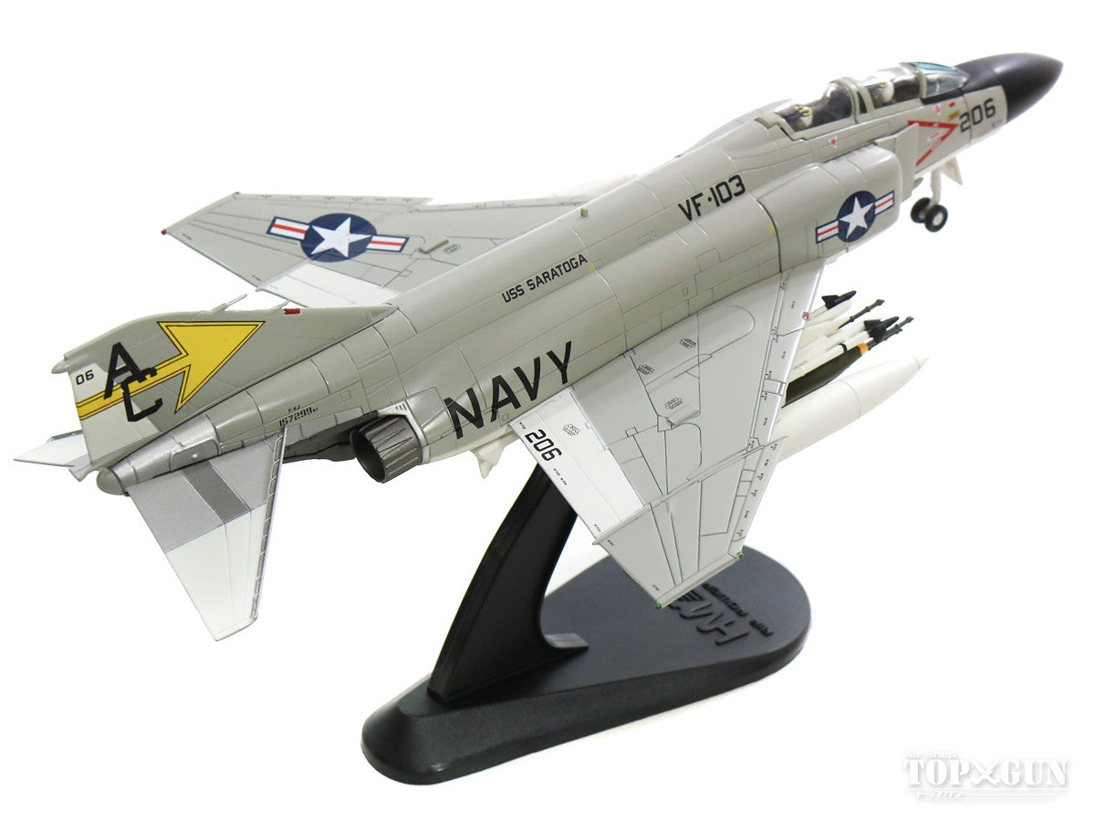 F-4J アメリカ海軍 第103戦闘飛行隊 「スラッガーズ」 空母サラトガ搭載 71年 AC206/#157299 1/72 [HA19015]