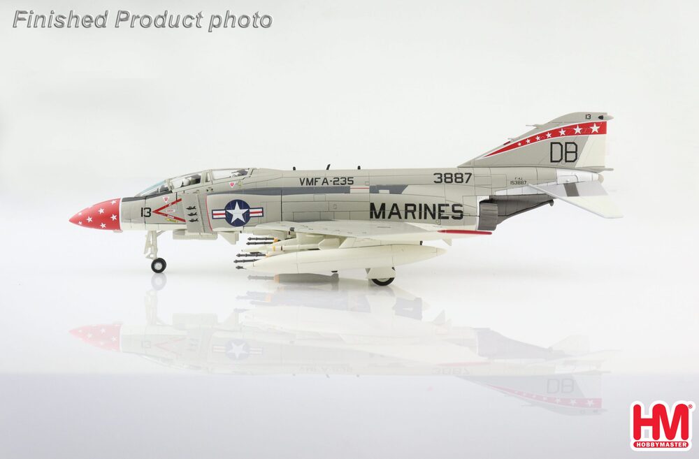 F-4J Phantom 2 United States Marine Corps 235th Marine Fighter Attack Squadron "Death Angels" 1972 1/72 [HA19024]