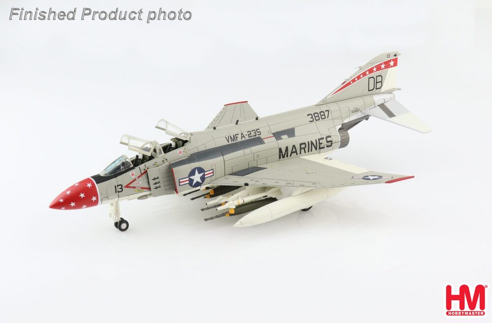 F-4J Phantom 2 United States Marine Corps 235th Marine Fighter Attack Squadron "Death Angels" 1972 1/72 [HA19024]