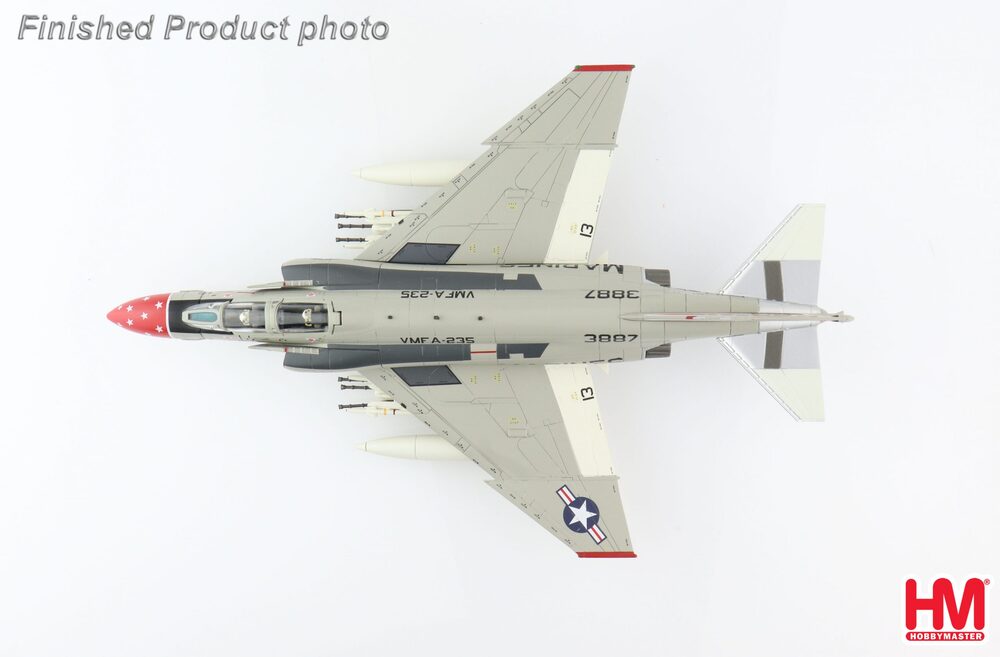 F-4J Phantom 2 United States Marine Corps 235th Marine Fighter Attack Squadron "Death Angels" 1972 1/72 [HA19024]