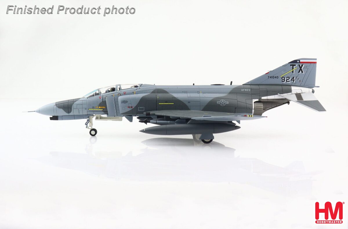 F-4E, US Air Force, 924th Tactical Fighter Group, 704th Tactical Fighter Squadron, Gunsmoke (gun-bombing competition), Nellis Air Force, 1989, TX/#74-1040, 1/72 [HA19028]