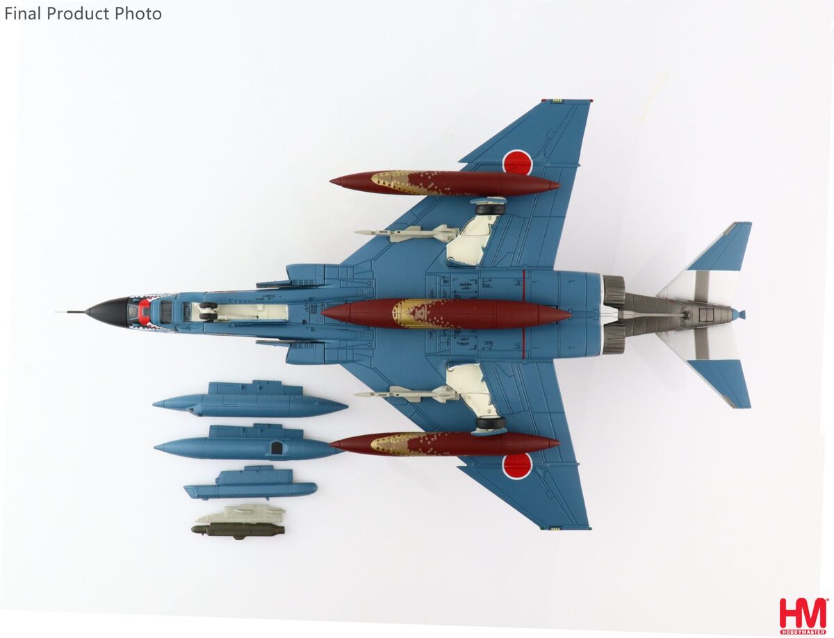 RF-4E (reconnaissance type) Air Self-Defense Force Air Defense Command Reconnaissance Air Squadron 501st Squadron Ocean Camouflage Special Paint "Retirement Commemoration / 1961-2020" 20 years Hyakuri Base #47-6905 1/72 [HA19029]