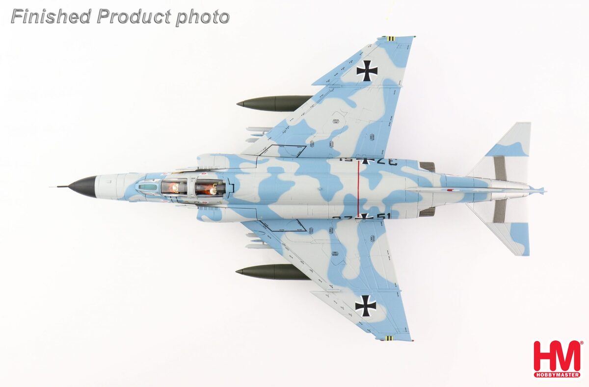 F-4E West German Air Force 71st Fighter Wing "Richthofen" Test Camouflage (Spider Rat) 1976 37+51 1/72 [HA19030]