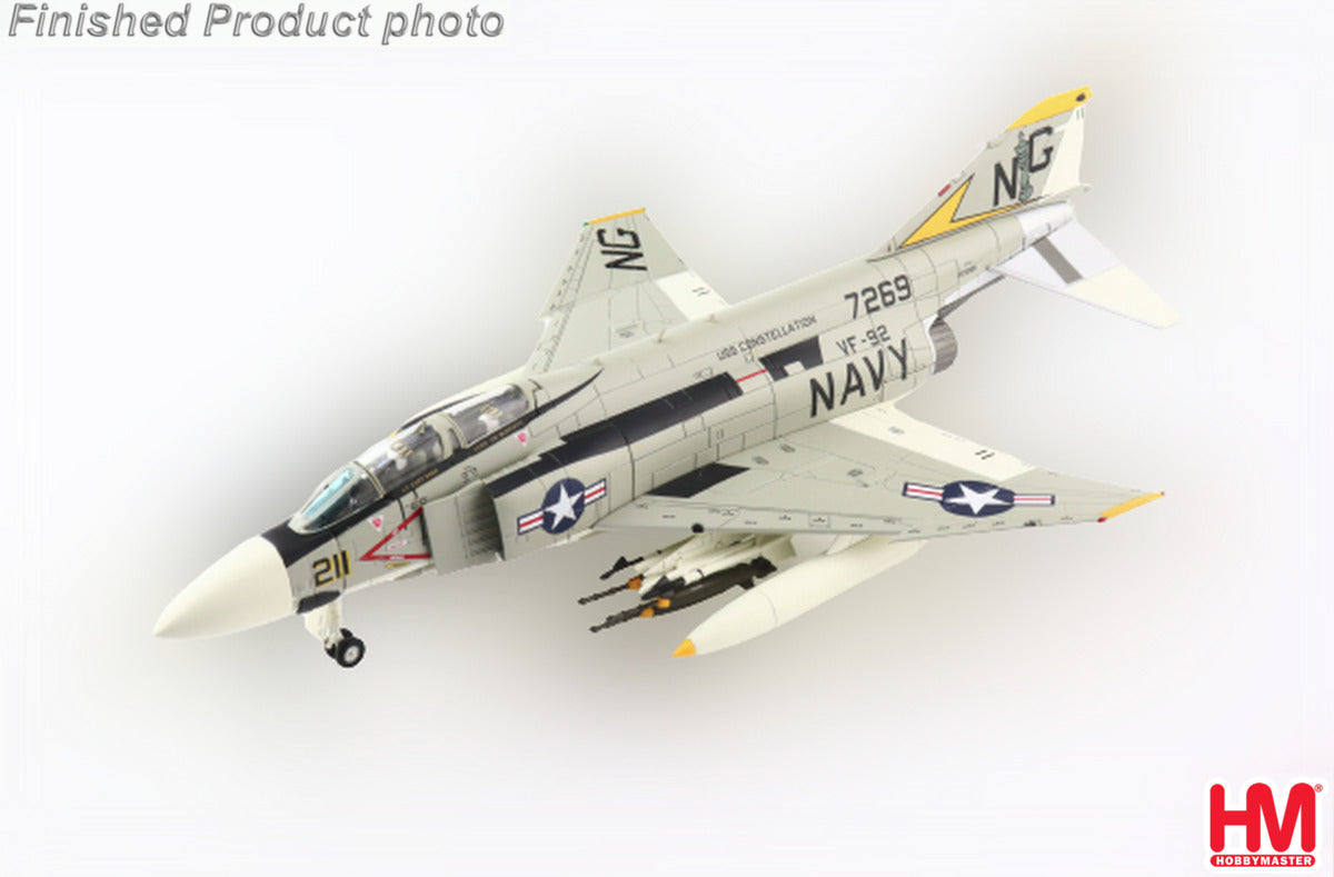 Hobby Master F-4J アメリカ海軍 第92戦闘飛行隊「シルバーキングス」 ジェームス・マクデビット少佐／カート・ドーズ大尉機  空母コンステレーション搭載