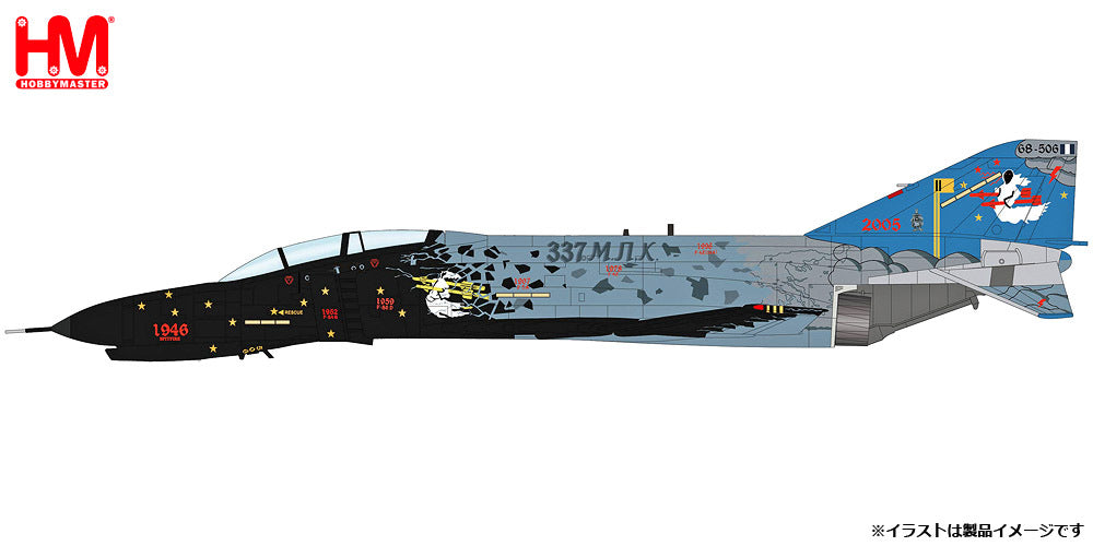 F-4E ギリシャ空軍 第110戦闘航空団 第337飛行隊 特別塗装「引退記念」 航空ショー時 2005年 ラリッサ基地 #68-506 1/72 [HA19038]