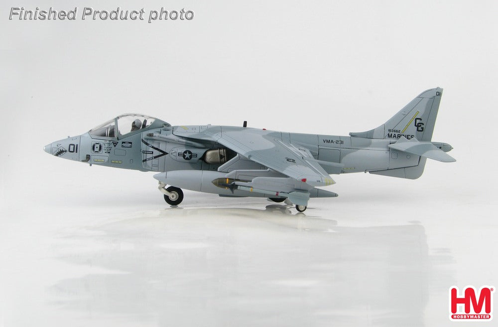 AV-8B Harrier II, USMC 231st Marine Attack Squadron "Ace of Spades", Gulf War, King Abdulaziz Air Base, Saudi Arabia, February 1991, CG01 1/72 [HA2624]