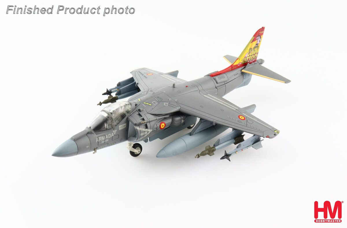 AV-8B Spanish Navy 9th Squadron Special Paint RIAT Air Show 2019 Rota Base 1/72 [HA2626]