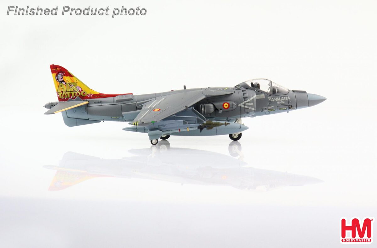 AV-8B Spanish Navy 9th Squadron Special Paint RIAT Air Show 2019 Rota Base 1/72 [HA2626]