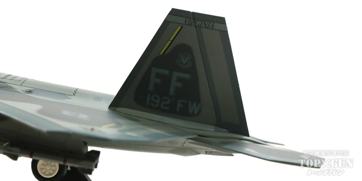 F-22, US Air Force, 192nd Fighter Wing, 94th Fighter Squadron, special paint job "Cripes A'Mighty", Langley Air Force, 2010, #04-4082, 1/72, *Missiles installed on the wings [HA2803B]