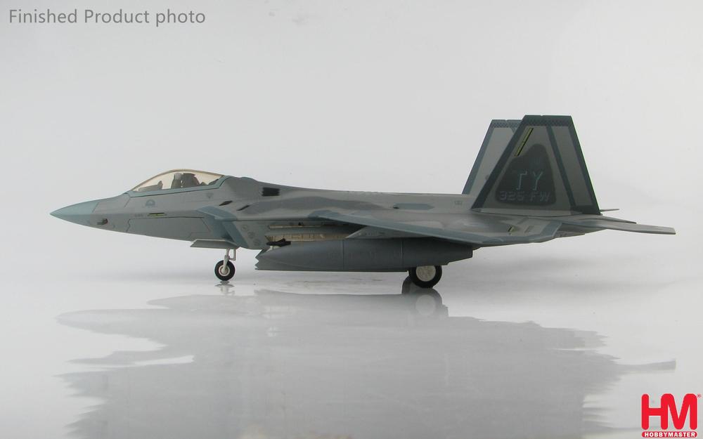 F-22A, US Air Force, 325th Fighter Wing, 43rd Fighter Squadron, Tyndall Air Force Base, 2008, "Bay County" #02-4040/TY 1/72 [HA2820]