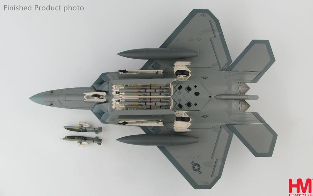 F-22A, US Air Force, 325th Fighter Wing, 43rd Fighter Squadron, Tyndall Air Force Base, 2008, "Bay County" #02-4040/TY 1/72 [HA2820]