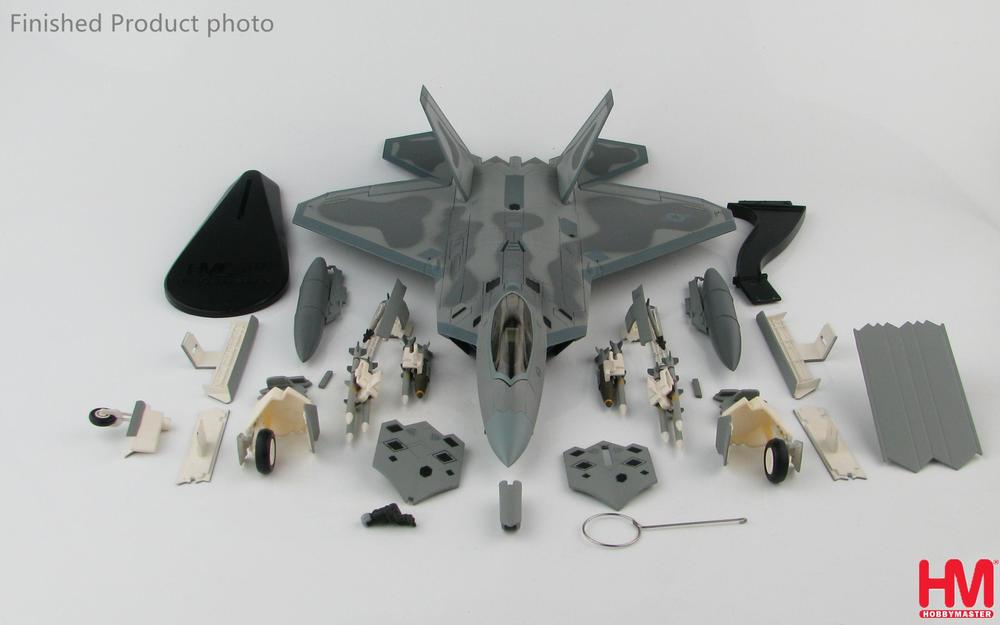 F-22A, US Air Force, 325th Fighter Wing, 43rd Fighter Squadron, Tyndall Air Force Base, 2008, "Bay County" #02-4040/TY 1/72 [HA2820]