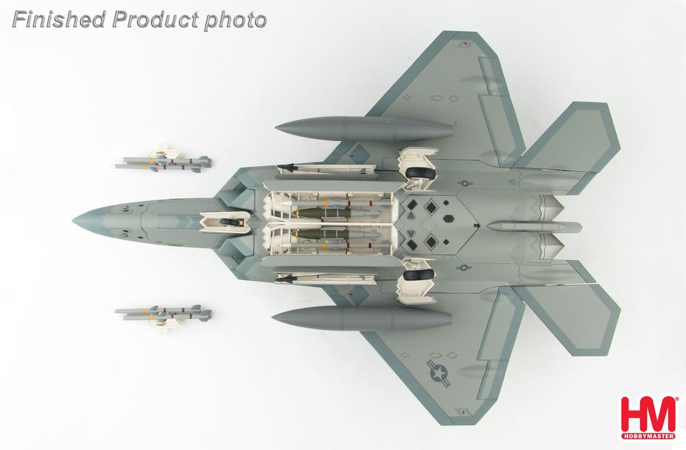 Hobby Master F-22 アメリカ空軍 ラングレー基地 17年 1/72 [HA2821]
