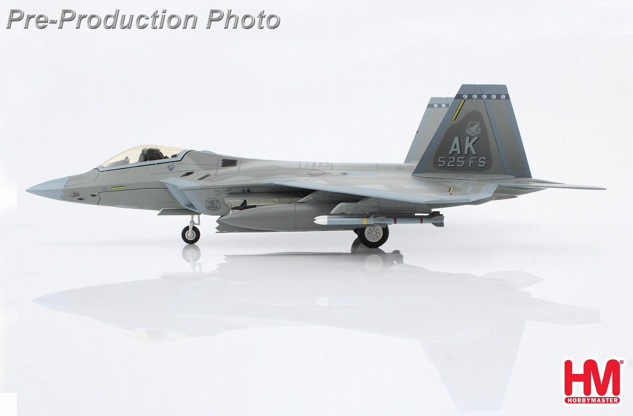 F-22 Raptor, United States Air Force, 3rd Wing, 525th Fighter Squadron, 2011, 1/72 [HA2825] 