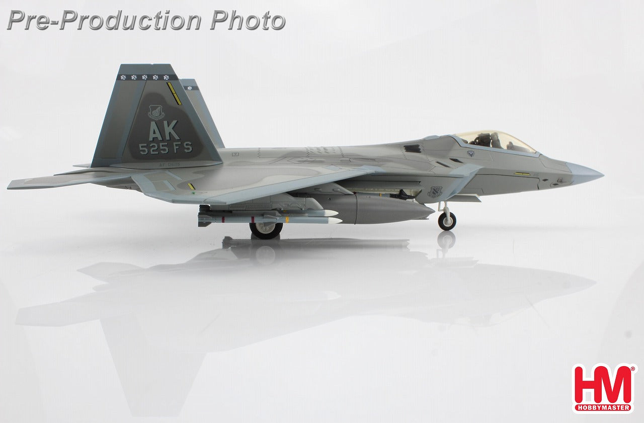 F-22 Raptor, United States Air Force, 3rd Wing, 525th Fighter Squadron, 2011, 1/72 [HA2825] 