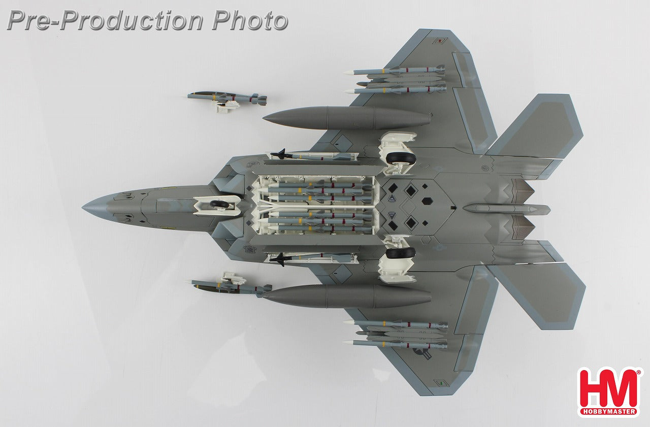 F-22 Raptor, United States Air Force, 3rd Wing, 525th Fighter Squadron, 2011, 1/72 [HA2825] 