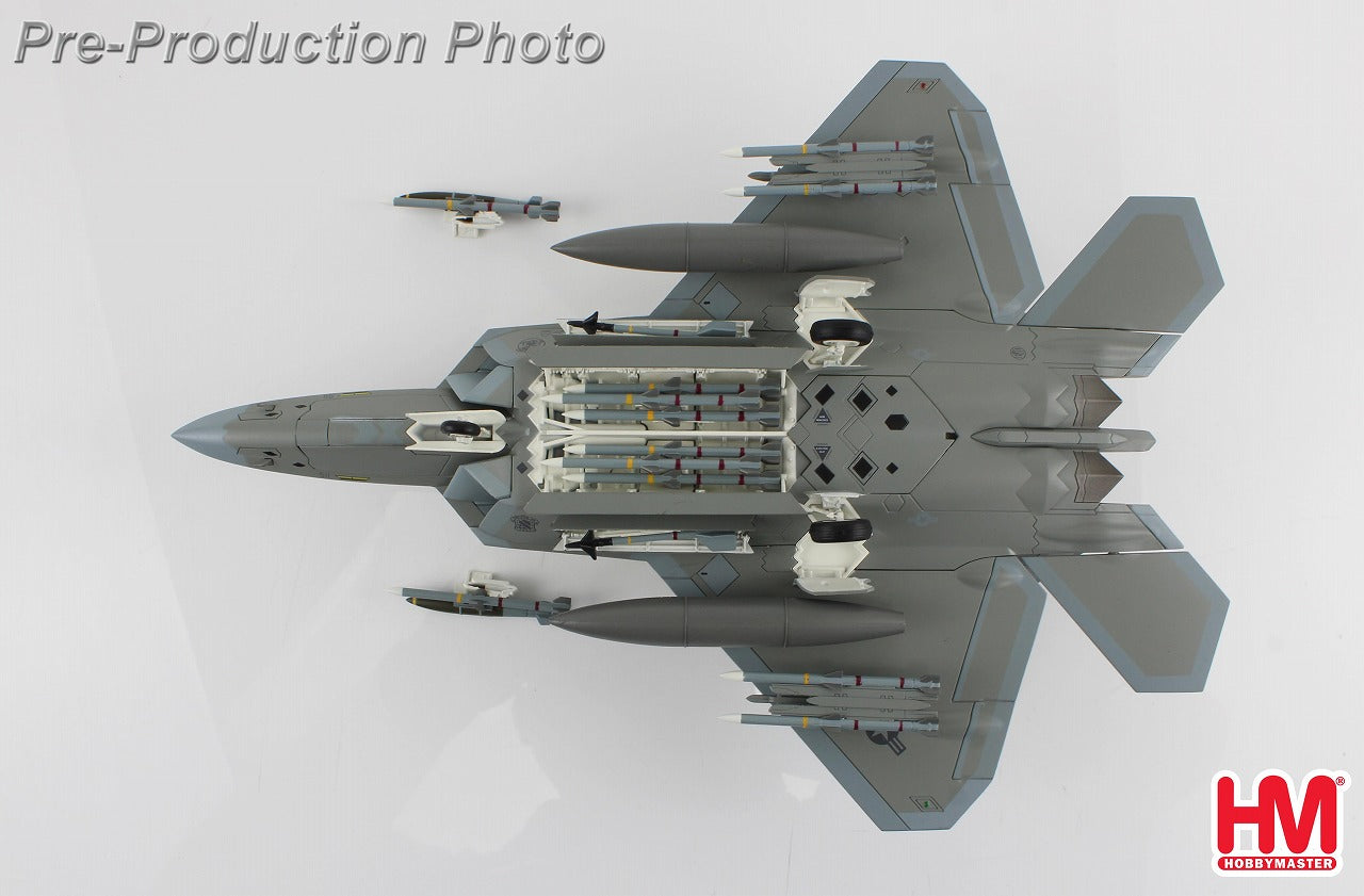 F-22 ラプター アメリカ空軍 第3航空団 第525戦闘飛行隊 2011年 1/72 [HA2825]