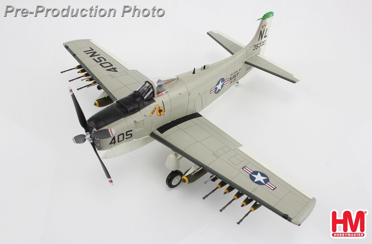 A-1H Skyraider US Navy VA-25 Last Combat Mission 1967 1/72 [HA2920] 