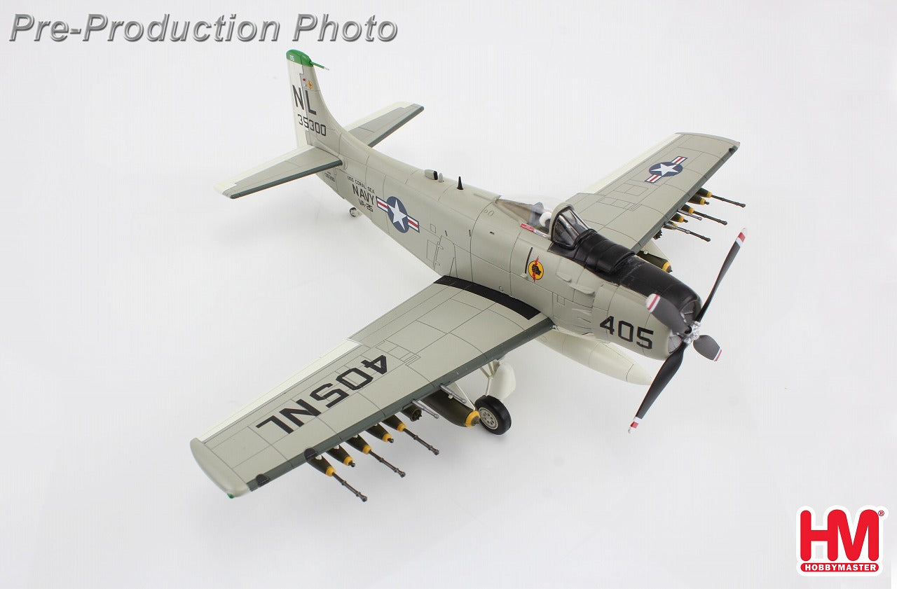 A-1H Skyraider US Navy VA-25 Last Combat Mission 1967 1/72 [HA2920] 