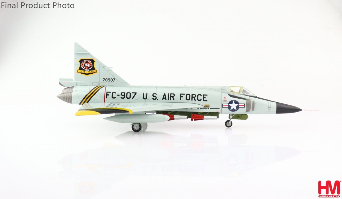 F-102A Delta Dagger, US Air Force, 337th Fighter Wing, 460th Fighter Interceptor Squadron, Portland International Airport, Oregon, '62, #57-0907, 1/72 [HA3114]