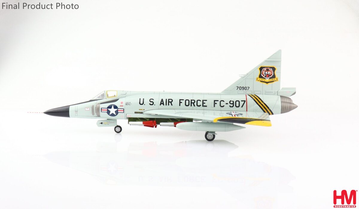 F-102A Delta Dagger, US Air Force, 337th Fighter Wing, 460th Fighter Interceptor Squadron, Portland International Airport, Oregon, '62, #57-0907, 1/72 [HA3114]