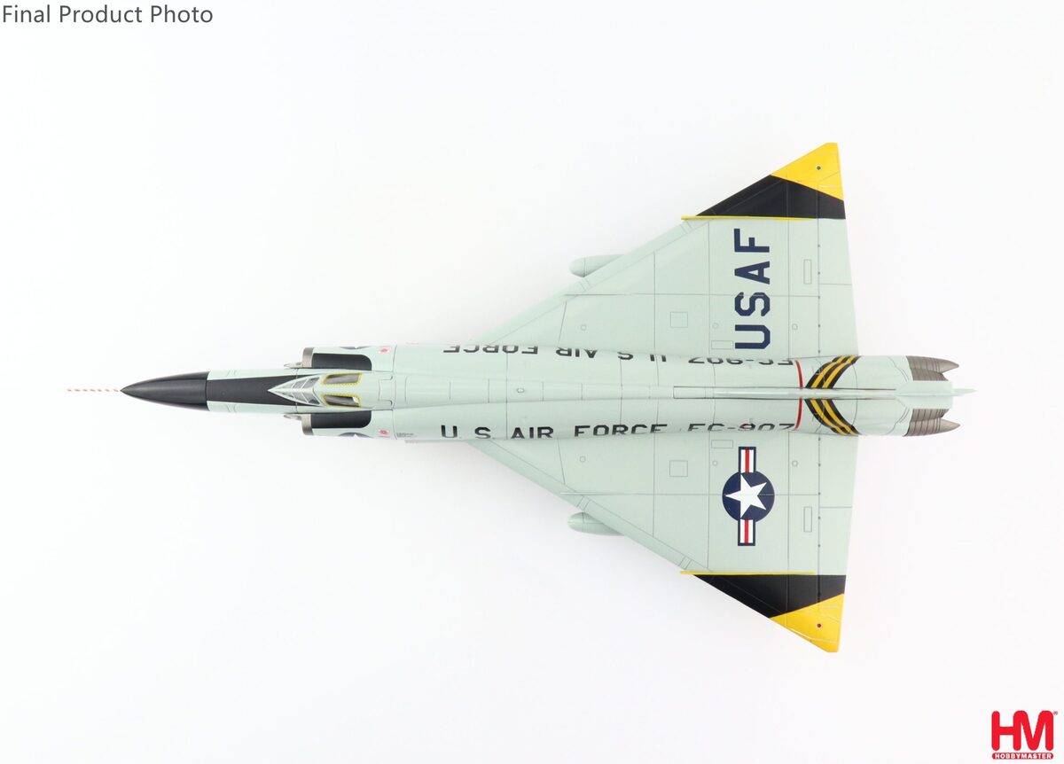 F-102A Delta Dagger, US Air Force, 337th Fighter Wing, 460th Fighter Interceptor Squadron, Portland International Airport, Oregon, '62, #57-0907, 1/72 [HA3114]