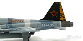 F-5F（複座型） アメリカ海兵隊 第401海兵戦闘訓練飛行隊 「スナイパーズ」 特別塗装 「部隊25周年」 ユマ基地 11年 #761586 1/72 [HA3324]