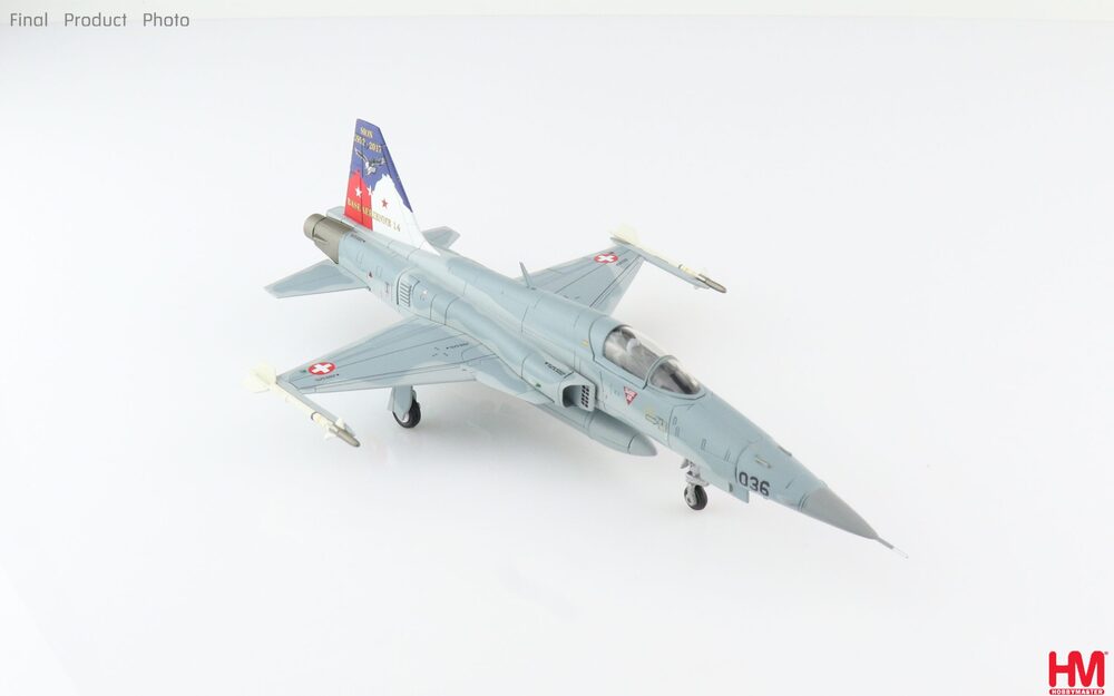 Hobby Master F-5E スイス空軍 第19飛行隊 特別塗装 「シオン基地運用
