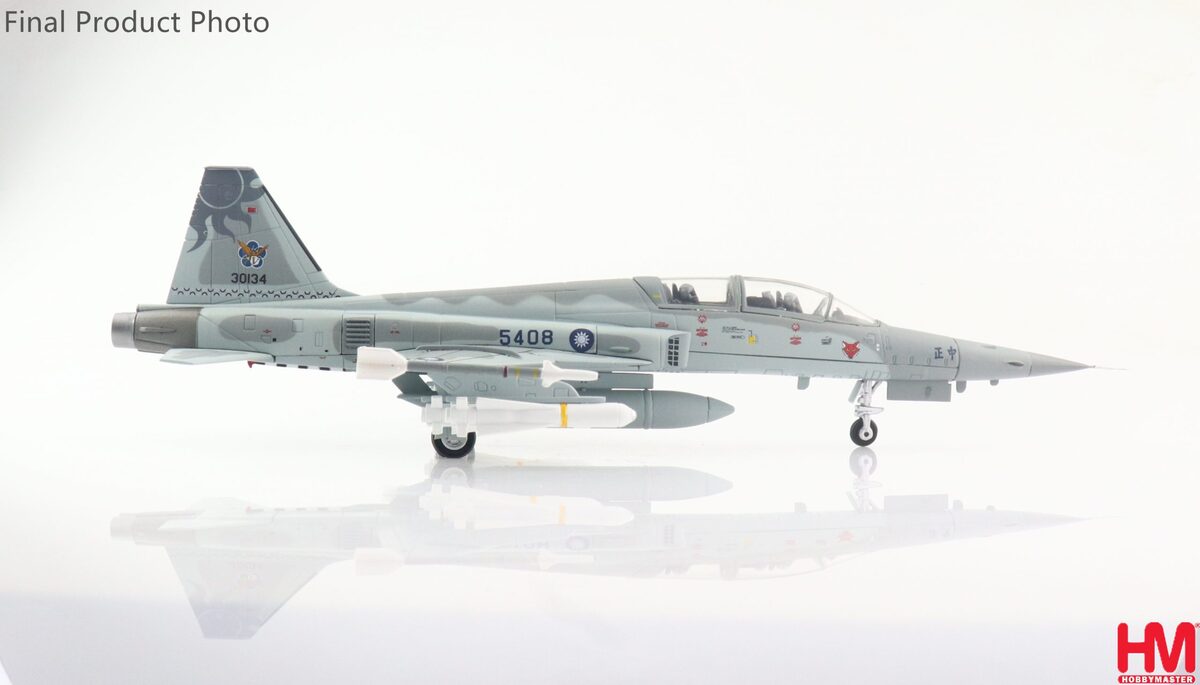 F-5F (two-seater) Republic of China Air Force (Taiwan Air Force) 401st Tactical Fighter Squadron 12th Tactical Fighter Squadron Hualien Air Base 2005 #5408/#30134 1/72 [HA3363]