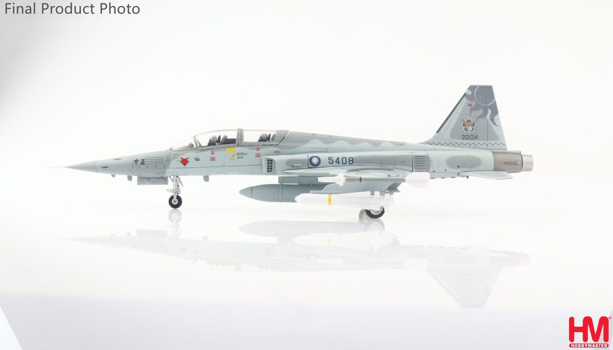 F-5F (two-seater) Republic of China Air Force (Taiwan Air Force) 401st Tactical Fighter Squadron 12th Tactical Fighter Squadron Hualien Air Base 2005 #5408/#30134 1/72 [HA3363]