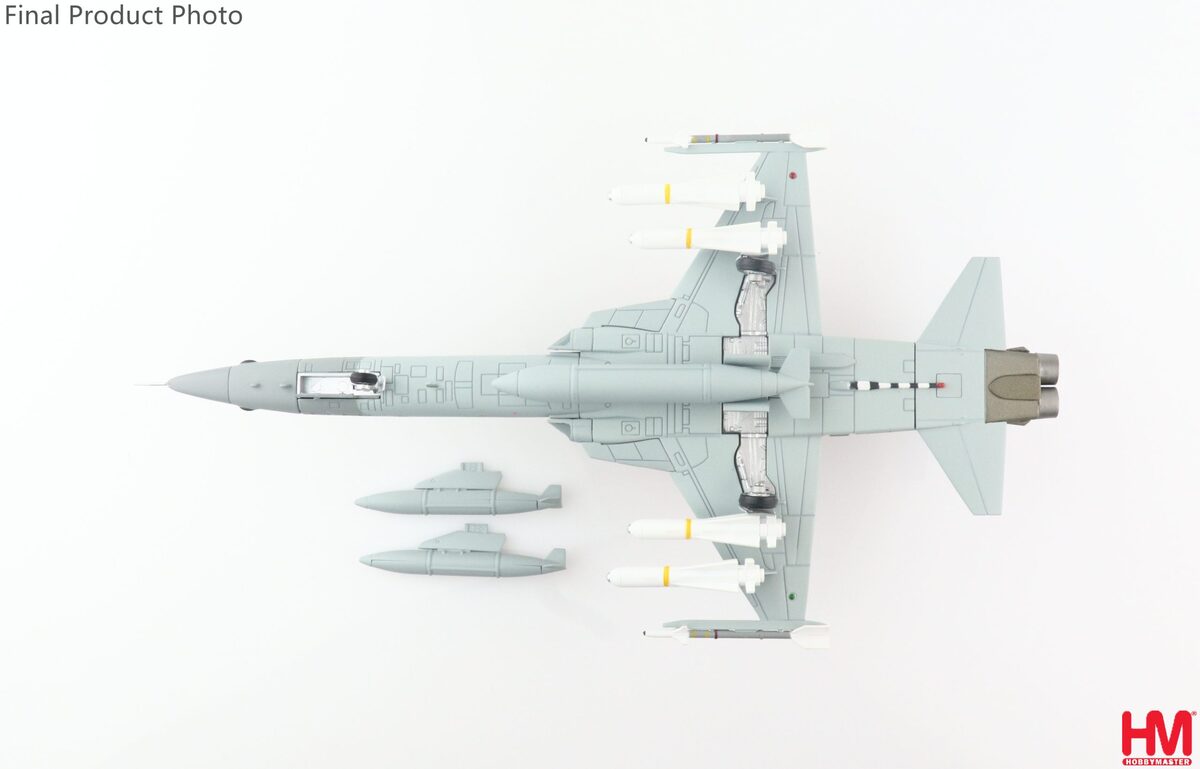 F-5F（複座型） 中華民国空軍（台湾空軍） 第401戦術戦闘機聯隊 第12戦術戦闘飛行隊 花蓮基地 05年 #5408/#30134 1/72 [HA3363]