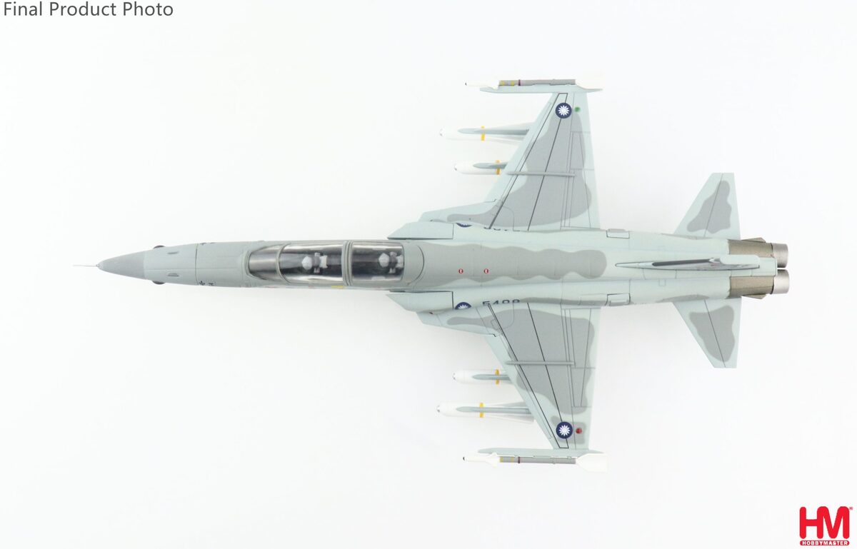 F-5F（複座型） 中華民国空軍（台湾空軍） 第401戦術戦闘機聯隊 第12戦術戦闘飛行隊 花蓮基地 05年 #5408/#30134 1/72 [HA3363]