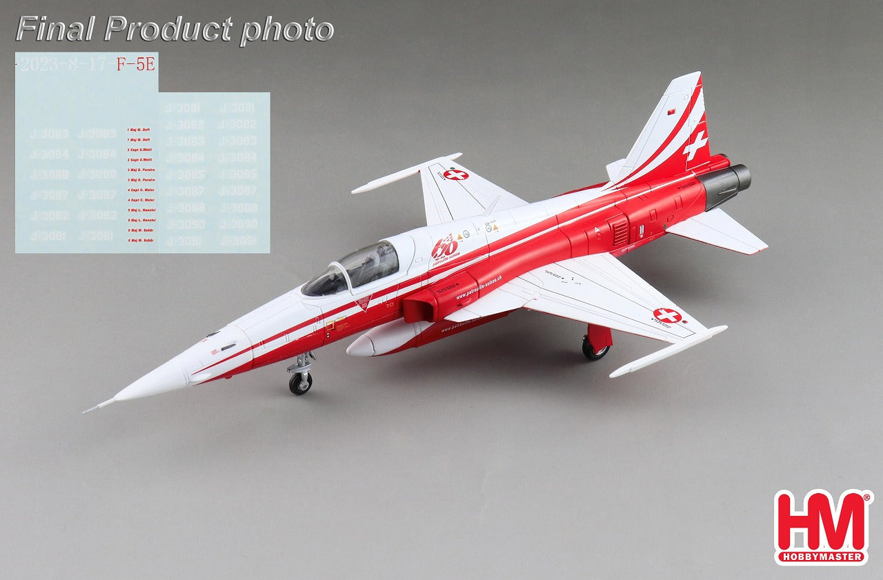 F-5E Tiger II Swiss Air Force Patrouille Suisse 60th Anniversary 1/72 [HA3373] 